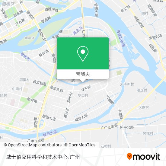 威士伯应用科学和技术中心地图