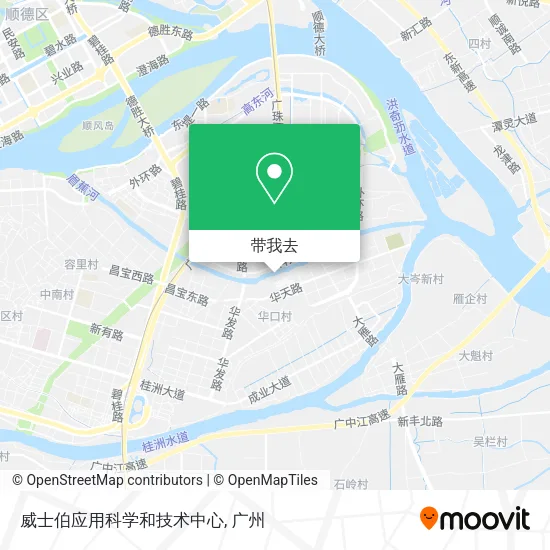 威士伯应用科学和技术中心地图