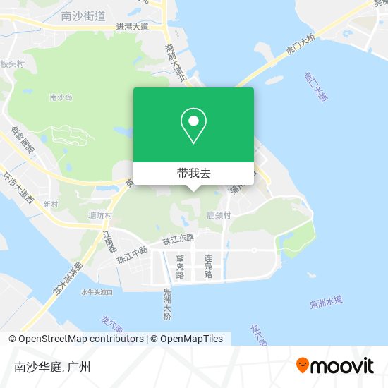 南沙华庭地图