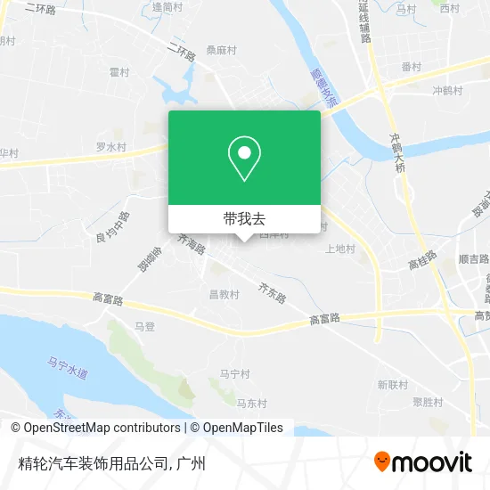 精轮汽车装饰用品公司地图