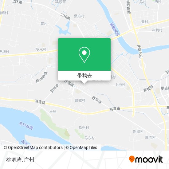 桃源湾地图