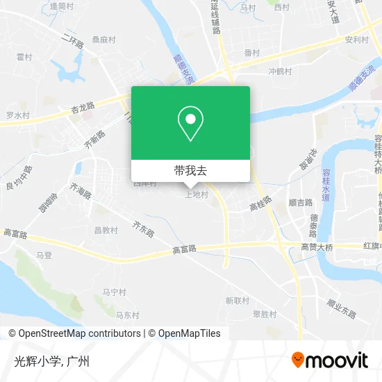 光辉小学地图