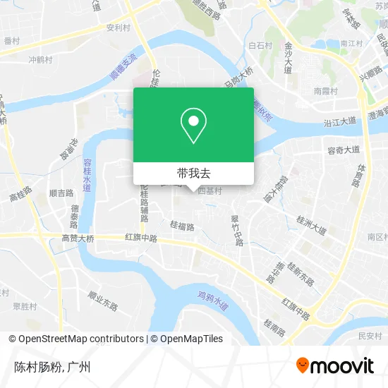 陈村肠粉地图
