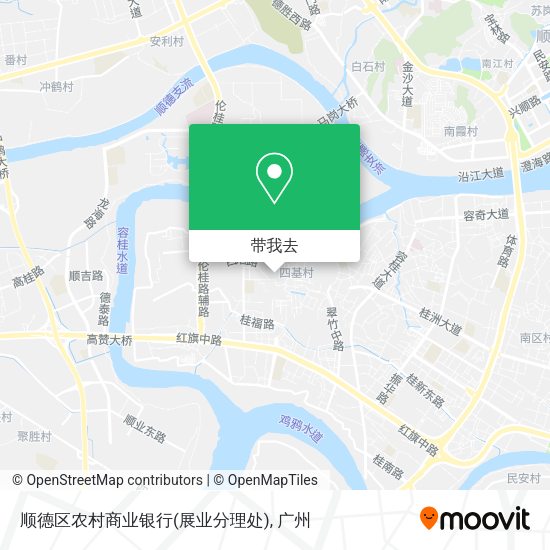 顺德区农村商业银行(展业分理处)地图