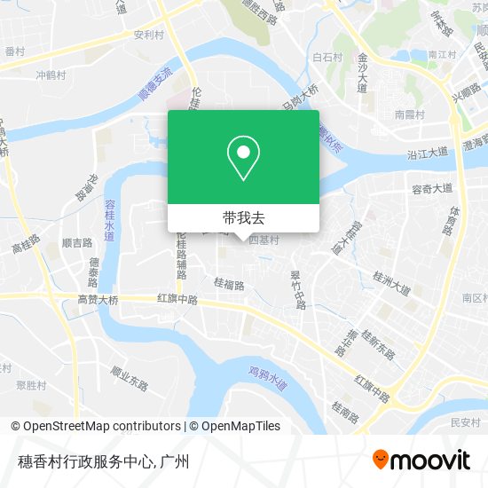 穗香村行政服务中心地图