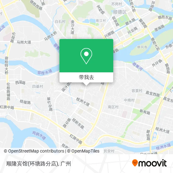顺隆宾馆(环塘路分店)地图