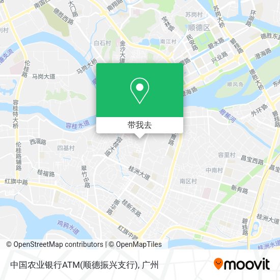 中国农业银行ATM(顺德振兴支行)地图