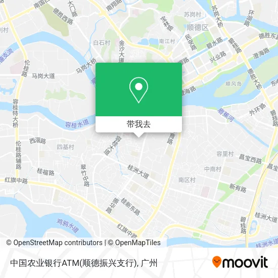 中国农业银行ATM(顺德振兴支行)地图