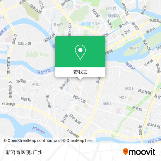 新容奇医院地图