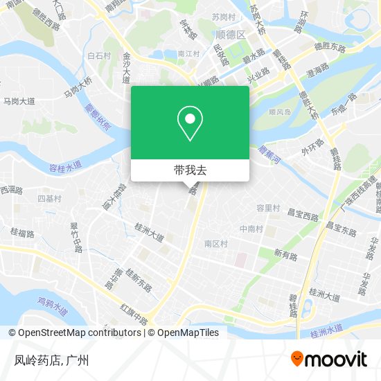 凤岭药店地图