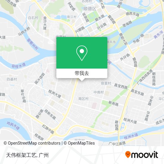 天伟框架工艺地图