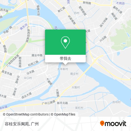 容桂安乐阆苑地图
