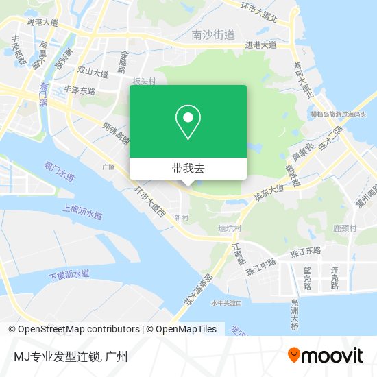 MJ专业发型连锁地图