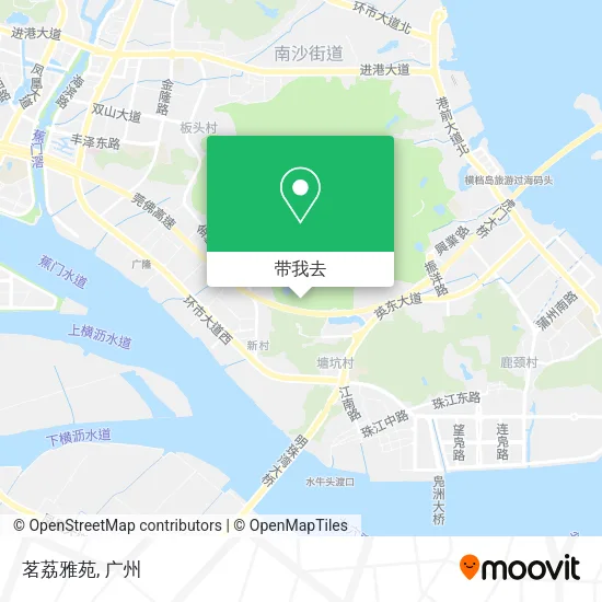 茗荔雅苑地图