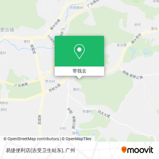 易捷便利店(吉受卫生站东)地图