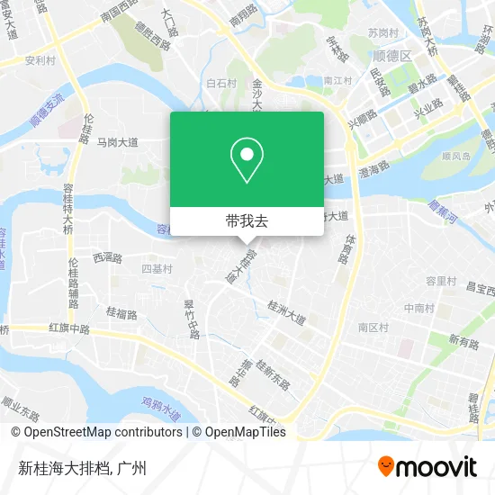 新桂海大排档地图