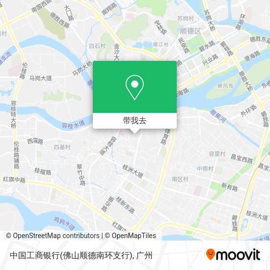 中国工商银行(佛山顺德南环支行)地图