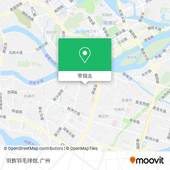 羽辉羽毛球馆地图