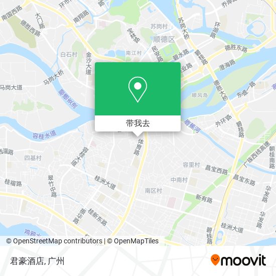 君豪酒店地图