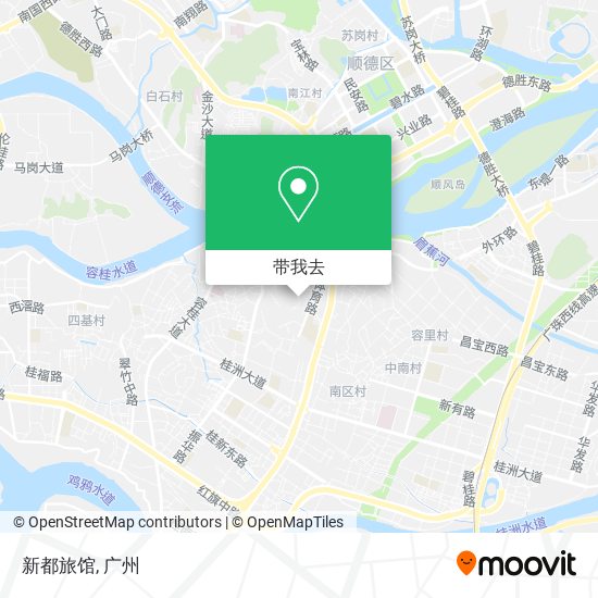 新都旅馆地图