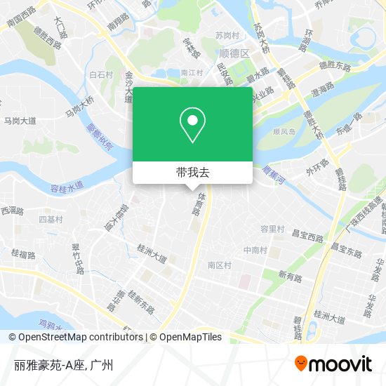 丽雅豪苑-A座地图