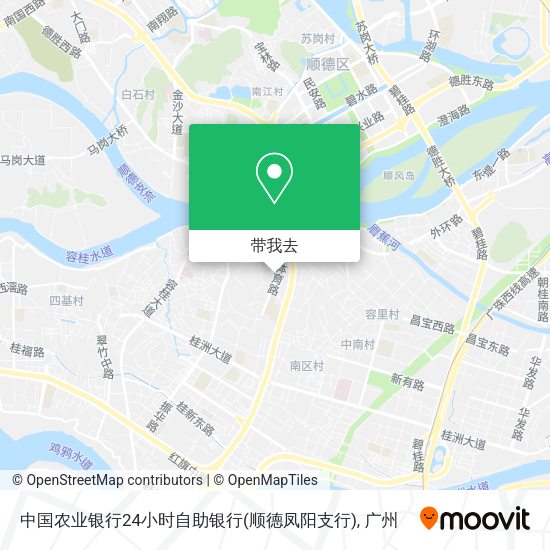 中国农业银行24小时自助银行(顺德凤阳支行)地图