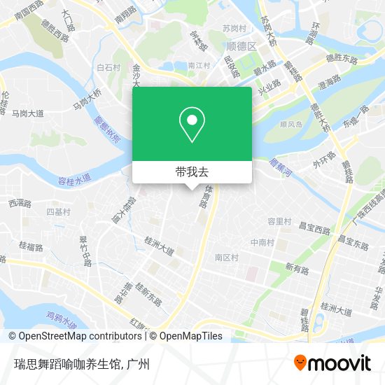瑞思舞蹈喻咖养生馆地图