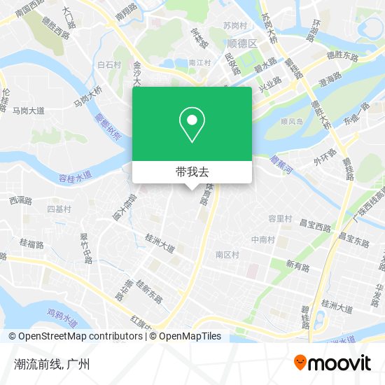 潮流前线地图