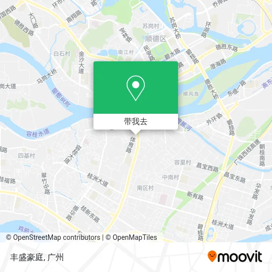 丰盛豪庭地图