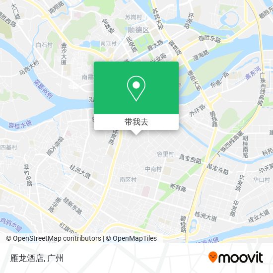 雁龙酒店地图