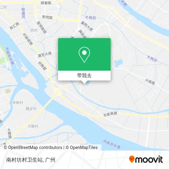 南村坊村卫生站地图