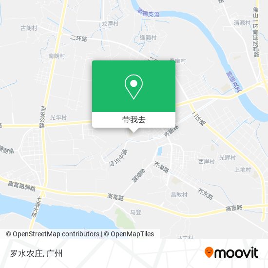 罗水农庄地图