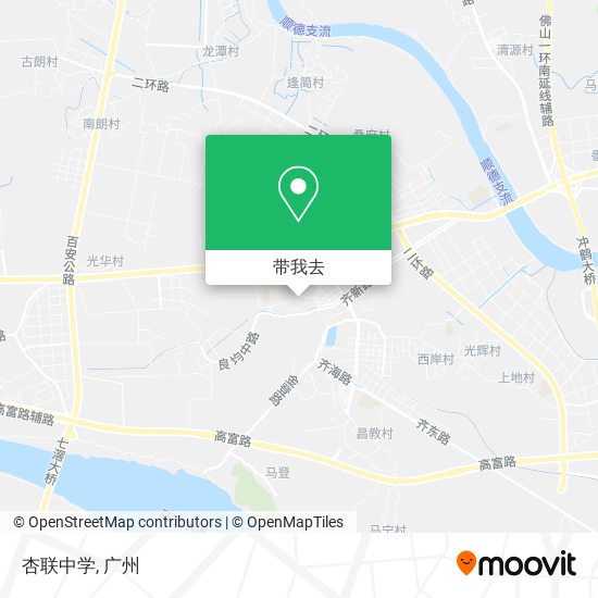杏联中学地图