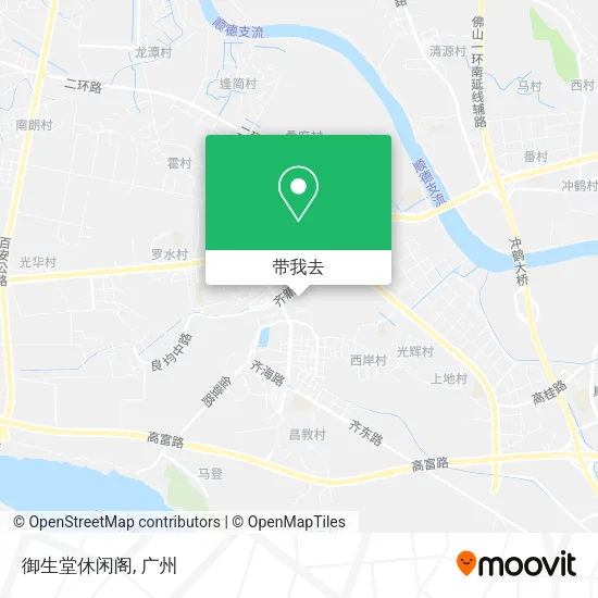 御生堂休闲阁地图