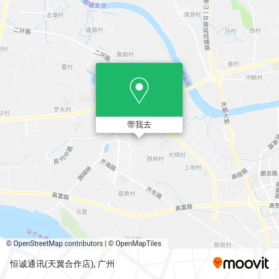 恒诚通讯(天翼合作店)地图
