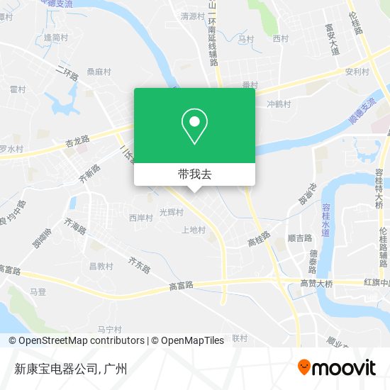 新康宝电器公司地图