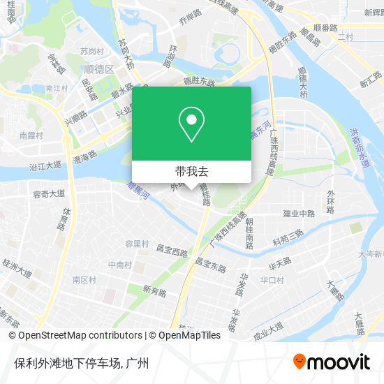 保利外滩地下停车场地图