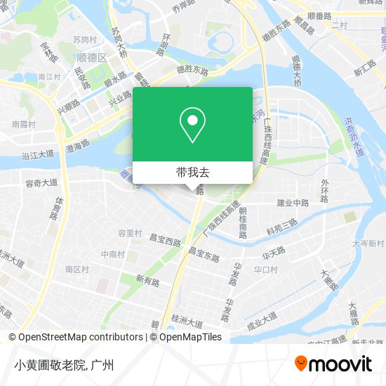 小黄圃敬老院地图