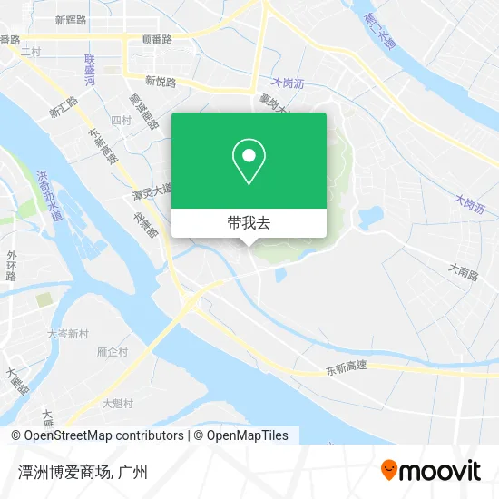 潭洲博爱商场地图