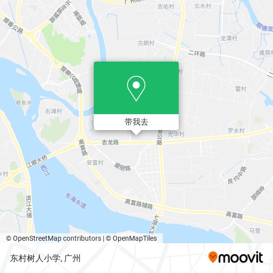 东村树人小学地图