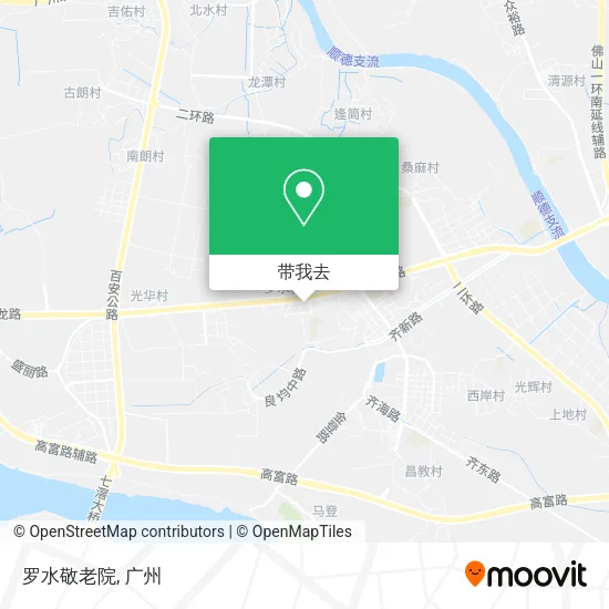 罗水敬老院地图