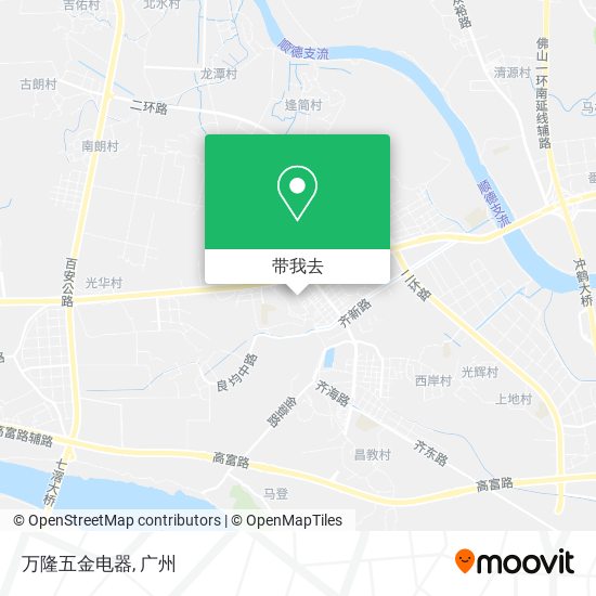 万隆五金电器地图