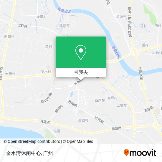 金水湾休闲中心地图