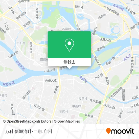 万科·新城湾畔-二期地图