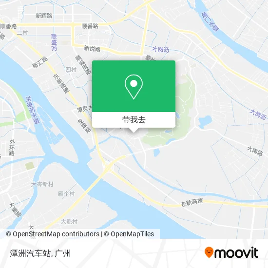 潭洲汽车站地图