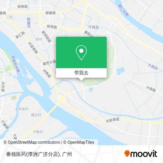 番领医药(潭洲广济分店)地图