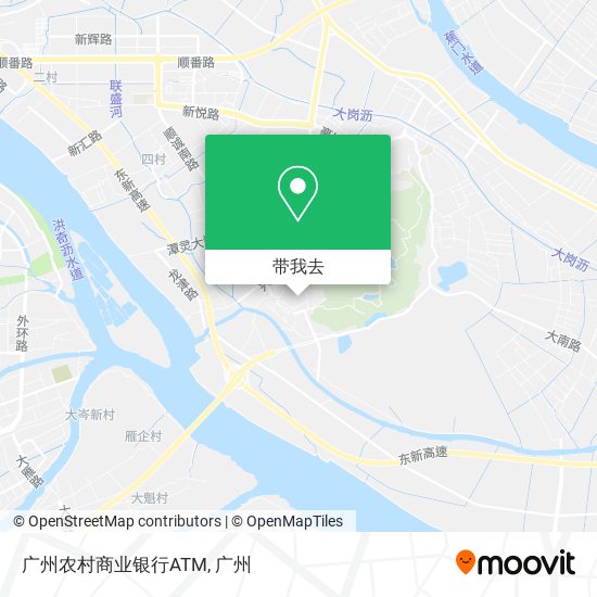广州农村商业银行ATM地图