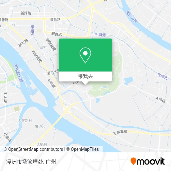 潭洲市场管理处地图