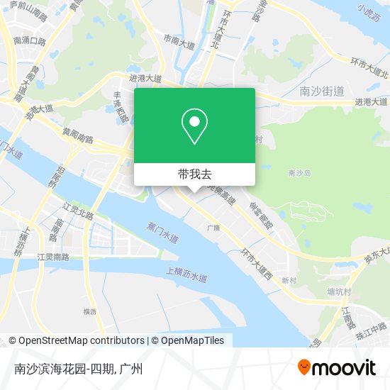南沙滨海花园-四期地图
