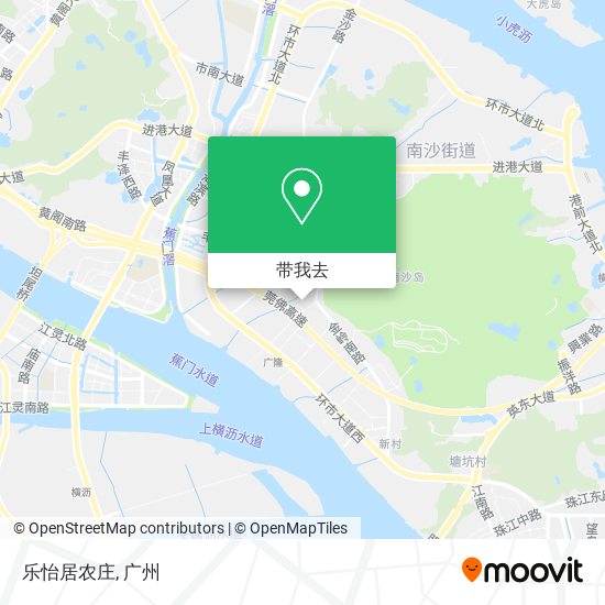 乐怡居农庄地图